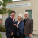 Patient Carlos Gomez, with Eileen and Al Gilchrist, Victoria Hospitals Foundation donors.