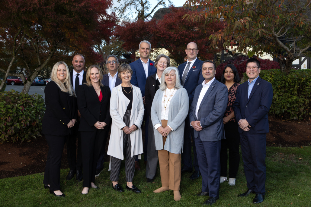 VHF Board Members standing together