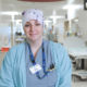 Clinical Nurse Educator, Ang Hartsell, standing in Royal Jubilee Hospital