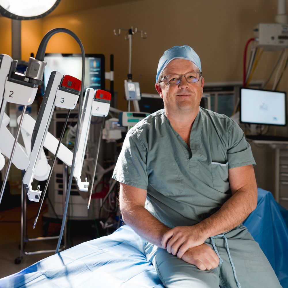 Dr. Jeff McCracken, Chief Urologist at Royal Jubilee and Victoria General Hospitals