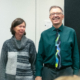 Michael Bohones & his wife at an event honouring his caregivers, hosted at Royal Jubilee Hospital (RJH)